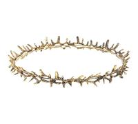 UKCOCO Corona di Spine da Donna: Corona in Metallo Vintage, Copricapo da Dea, Tiara da Principessa per Feste di Compleanno, Concorsi, Balli di Fine Anno, Costumi da Sposa, Eventi