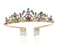 UKCOCO Coroncina da Sposa Elegante per Matrimoni e Feste in Lega Accessorio Chioma Confortevole e Versatile per Ragazze e Amiche