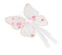 UKCOCO Costume a Farfalla per Ragazze, in Pizzo Eleganti e Semplici da Indossare, Adatte per Spettacoli Teatrali e Feste Cosplay