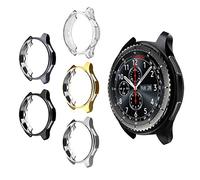 UKCOCO Cover Galaxy Watch 42mm, 5 Pezzi Ultra Sottile Galvanotecnica Full-Around Frame TPU Custodia Protettiva Case Cover Compatibile Samsung Galaxy Watch Smart Watch 42mm 2018
