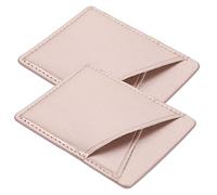 UKCOCO Credito Adesivo Per in Pu 2 Pezzi Ultra Sottile e Antiscivolo Per Retro Telefono Schede e Denaro