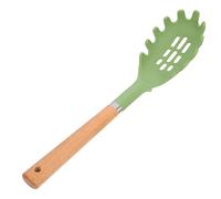 UKCOCO Cucchiaio Pasta Spaghetti con e Silicone Forchetta per Spaghetti Resistente Setaccio Noodles Acciaio Inossidabile Utensile Facile da e Durevole Colore Casuale Colore Casuale