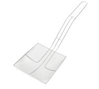 UKCOCO Cucchiaio Quadrato in Acciaio Inox per Fritto e Cottura Schiumarola Pratica per Cucina Manico Ergonomico per Appendere Utensile Resistente e Versatile per Pentole e Padelle