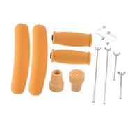 UKCOCO Cuscinetti in Gomma Per Stampelle Ricambi Per Impugnature Ascellari Punte Antiscivolo Per Bastoni Passeggio Accessori Manutenzione Per Stampelle Ortopediche Coperture Per Punta