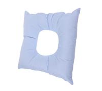 UKCOCO Cuscino a Faccia in Giù Per Massaggio Viso in Cotone Blu, Poggiatesta Ergonomico Per Lettino Da Massaggio Spa, Comfort Professionale Per Saloni Estetici e Centri Benessere