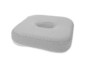 UKCOCO Cuscino per Piercing All'orecchio in Memory Foam con Foro Auricolare, Supporto Morbido per Dormire Sul Fianco, Protezione Igienica la Cura Post-piercing