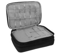 UKCOCO Custodia Digitale Custodia Da Viaggio Borsa Per Il Trasporto Della Banca Di Potere Borse Organizer in Corda Borse Organizer Per Cavi Borsa Portatile Per Cavi Dati Tessuto