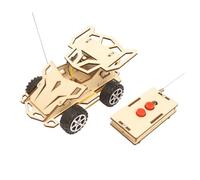 UKCOCO da Corsa Telecomandato DIY per Auto Ricaricabile Facile da Assemblare e Sicuro Legno Stimola La Creatività Competenze Pratiche
