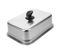 UKCOCO della pentola in inossidabile copri pentola per barbecue del della accessori per piastre metalliche cupola plastica
