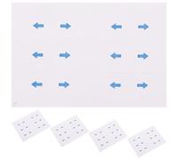 UKCOCO Design Discreto in Silicone Invisibili 15 Paia di Adesivi Auricolari per Sollevamento e Correzione Orecchie che Si Fonde la Pelle, per Foto Tessera e Uso Quotidiano