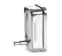 UKCOCO Dispenser a 201 800ml Design da Bagno Ricaricabile per a Parete e di Sapone Liquido Muro in Acciaio Inossidabile Pubblico