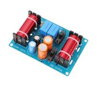 UKCOCO Divisore di Frequenza Audio Regolabile per Altoparlanti Auto Filtro Crossover Vie per Suono Chiaro e Bassi Potenziati Accessorio Hifi per Veicoli e Moto