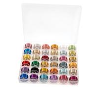 UKCOCO Fili da Cucito Resistenti per Macchina da Ricamo Fili Colorati per DIY Ricamo e Artigianato Filo e Durevole per Decorazioni e Cucito Manuale