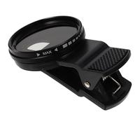UKCOCO Filtro Nd2-400 per Cellulare 37mm, Lente Riduttore di Luce Compatta e Portatile in Lega di Alluminio Clip per Fotografia di Paesaggi e Acque
