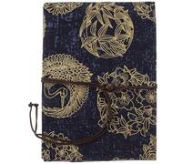 UKCOCO Fodera Libri Leggero e Antiusura Motivo Decorativo, Copri Libri per Collezione Personale e Protezione Libro Elegante