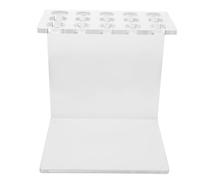 UKCOCO Forbici Parrucchiere Trasparente Acrilico Supporto Compatto per Forbici e Strumenti Salone Organizer Versatile per Scrivania Parrucchieri e Barbieri per Mantenere