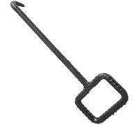 UKCOCO Gancio a T in Acciaio per Sollevamento Tombino 42 Cm, Strumento di Traino Multifunzione per Coperchi di Scarico, Attrezzo Portatile per Apertura Tombini e Porte, Resistente