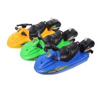 UKCOCO Giocattoli Per Barche a Carica Per Vasca Da Bagno Bambini, Set Da 3 Motoscafo a Vento in Plastica Sicura, Giocattoli Galleggianti Per Bagno e Piscina Adatti a Neonati e Bambini