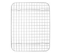 UKCOCO Graticola Acciaio Inossidabile per Barbecue e Facile da Resistente e Versatile per Diverse Ricette