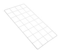 UKCOCO Griglia da Parete in Ferro 40x20cm per Foto e Decorazioni Spazio Extra per Riporre, Resistente all'Usura, per Soggiorno e Finestre
