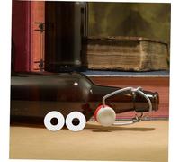 UKCOCO Guarnizioni Per Tappi a Vite Per Bottiglie Di Birra e Bevande, Rondelle in Plastica Resistenti Per Sigillatura Anti-perdita, Set Da 10 Pezzi Per Sostituzione Bottiglie Di Vetro