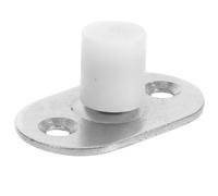 UKCOCO Guida Inferiore a Pavimento per Porte Scorrevoli in Nylon e Ferro, Guida a Rulli per Porta da Fienile, Accessorio per Montaggio Domestico, Funzionamento Fluido e Sicuro