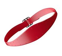 UKCOCO Guida Regolabile per Taglio Chioma Uomo in Silicone Rosso, Confortevole per Salone o Utilizzo Domestico, Strumento per Sfumature e Rifiniture Precise