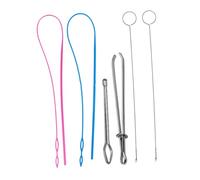 UKCOCO Infila Cordoncino Strumento Acciaio Inossidabile e Plastica per Infilare Nastro Elastico e Cordoncini Utile per Cucito Fai da Te e Hobby Ricamati