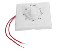 UKCOCO Interruttore Timer Meccanico Elettrico per Elettrodomestici per Ventilatori e Riscaldatori Facile da Usare Compatibile con Acv