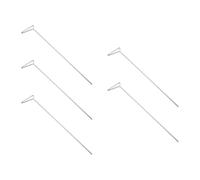 UKCOCO Kit 5 Pezzi Spiedini Acciaio Inox Testa Triangolare, Distribuzione Pressione Uniforme, Riutilizzabili, Accessori Pratici per Laboratorio Odontotecnico
