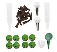 UKCOCO Kit Coltivazione Fuori Suolo con Cestini per Piante Coperchi Trasparenti e Spugne per Coltivazione Accessori per Colture Fuori Suolo di Fragole Pomodori Fiori e Peperoni