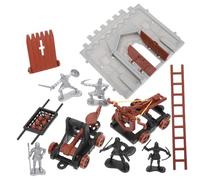 UKCOCO Kit Miniature Soldatini Militari da Assemblare Set Figurine e Veicoli e Decorazione Modellini Dettagliati per Attività Educative