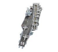UKCOCO Kit Puzzle Portaerei DIY per Adulti e Nave per Sviluppare Abilità Motorie e Problem Solving Educativo Sostenibile e Dettagliato