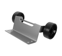 UKCOCO Kit Ruote per Riscaldatore da Patio Piramidale Esterno, Ruote Girevoli in Ferro e Plastica 4,7x3,1" per Mobilità Agevole e Installazione Rapida, Accessorio Ricambio Riscaldatori