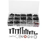 UKCOCO Kit Viti per Modellismo Rc con Assortimento Completo Viti e Bulloni per Auto e Camion Radiocomandati Portatile con Scatola per Riparazioni e Manutenzione Go