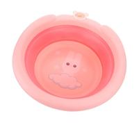 UKCOCO Lavabo Pieghevole per Lavaggio del Viso dei Piedi, Bacinella Portatile in Materiale Durevole Design Cartoni Animati, Lavabo Sospeso Salvaspazio per Ragazzo Stile Casuale