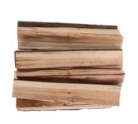 UKCOCO Legna da Ardere di Legno Duro per Braciere Portatile, 8 Pezzi Decorativi di Cedro e Pino per Campeggio e Giardino, Tronchi Naturali da 22 Cm Venature per Riscaldamento