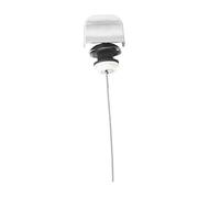 UKCOCO Leva per Cassette Wc Laterale in Abs Elettroplaccato Antiruggine Maniglia Ricambio per Serbatoio Bagno Compatibile con Toto e Altri Modelli