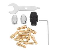 UKCOCO Mandrino Per Trapano in Rame Porta Punte Trapano Riduzione Rapida Pinza Per Albero Flessibile Accessorio Per Mandrino Per Elettrico Adattatore Per