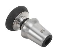 UKCOCO Manicotto Rotante per Punta Bastone da Passeggio 19 MM in Gomma Nera Antiscivolo Copertura Articolata per Bastoncini Trekking e Stampelle Accessorio di Ricambio per Supporto