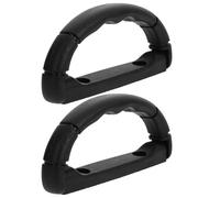 UKCOCO Maniglia in Plastica Nera per Phon Toelettatura Cani, Accessorio per Asciugatrici Cani, 2 Pezzi, Antiscivolo per Saloni di Toelettatura