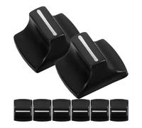 UKCOCO Manopole del Fader per Mixer Console, 8 Pezzi Tappi Cursore Potenziometro 4mm, Controllo Volume Preciso per Dj e Musicisti Portatili