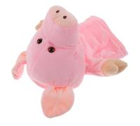 UKCOCO Marionetta a Forma Maiale Interattiva per Bambini Peluche Morbido Educativo a Forma Animale per Sviluppo Motorio e Narrazione