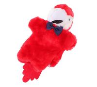 UKCOCO Marionetta Mano Pappagallo con Bocca Mobile Giocattolo Interattivo per Peluche Morbido in Accessorio Educativo per Racconti e Giochi Immaginativi