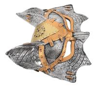 UKCOCO Maschera a Forma di Volpe Steampunk in Pu Leggera e Ventilata per Cosplay e Feste di Travestimento per Adulti, per Party e Servizi Fotografici