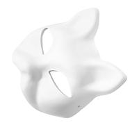 UKCOCO Maschera Bianca per Colorare Maschera Diy per Cosplay e Feste per Scuole e Compleanni Stimola La Creatività e La Socializzazione