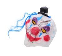 UKCOCO Maschera Clown Adulti Halloween Reutilizzabile Accessorio Costume e Masquerade Realistici per Feste e Spettacoli Facile e Trasportare