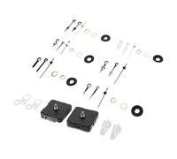 UKCOCO Meccanismo Orologio da Parete DIY con Silenziosi in Resistenti e Ganci Kit Sostituzione e Riparazione per Orologi Moderni
