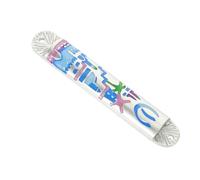 UKCOCO Mezuzah Religiosa Artigianale in Metallo Design Antico a 2 Fori, Decorazione Compatta per Porta di Casa, Ornamento Ebraico per Protezione e Arredamento Laterale