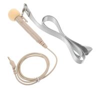 UKCOCO Microfono Portatile con Filo Piccolo Giallo Amplificatore Vocale Omnidirezionale per Insegnanti e Guide Turistiche Microfono Cablato con Cancellazione Rumore per Presentazioni e